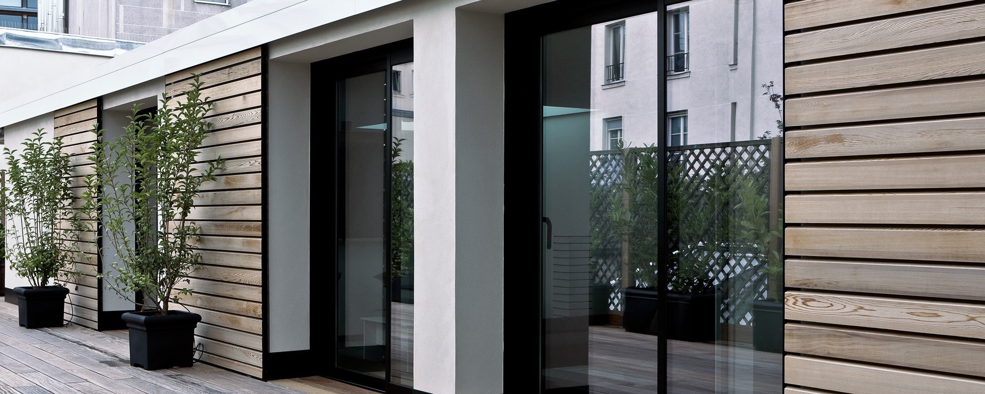 Logements sur terrasse Paris